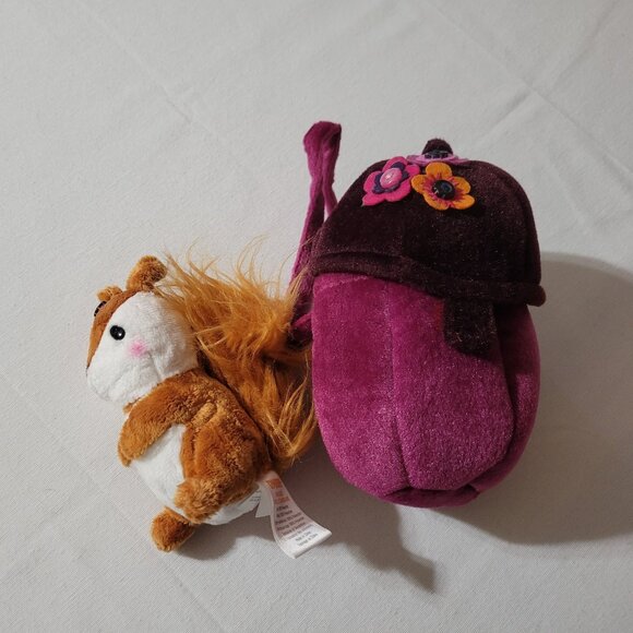 Gymboree Berry Cute Used Acorn Squirrel Purse. Mixed Bin Z25 - Picture 2 of 4
